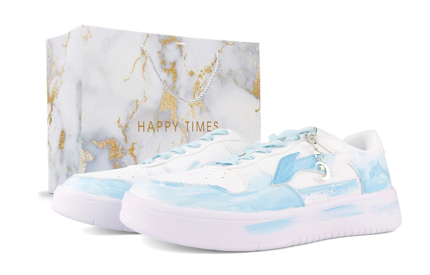 

LINING Ковер для понтонных лодок, износостойкие низкие кеды Unisex Dark Sky Blue