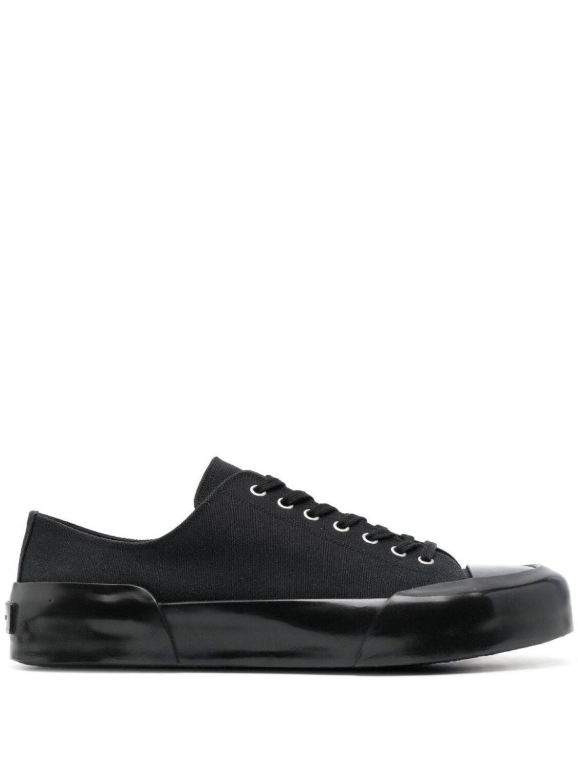 

Jil Sander кеды на шнуровке, черный