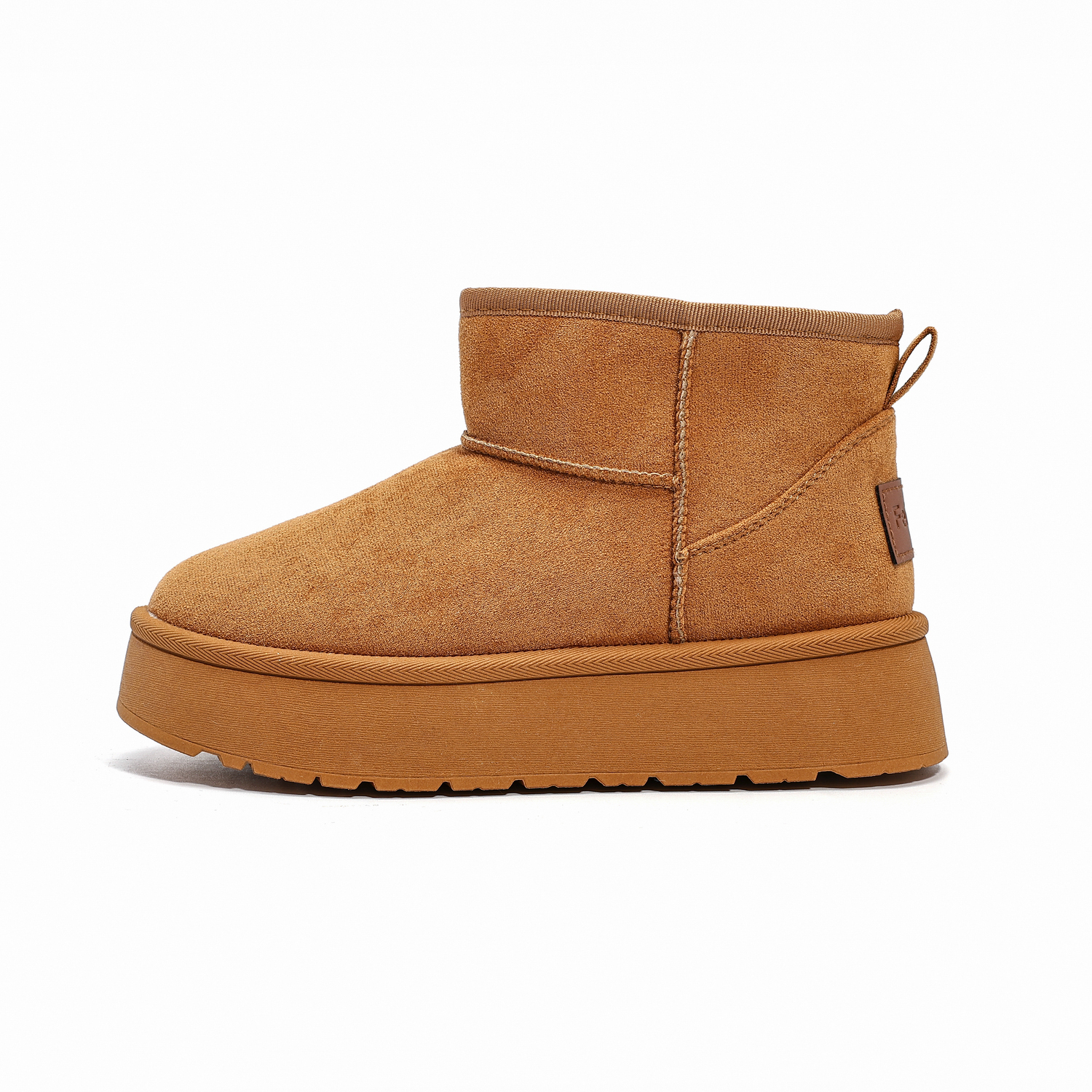 Feiyue Зимние сапоги женские коричневые хаки, цвет Khaki — фото 2