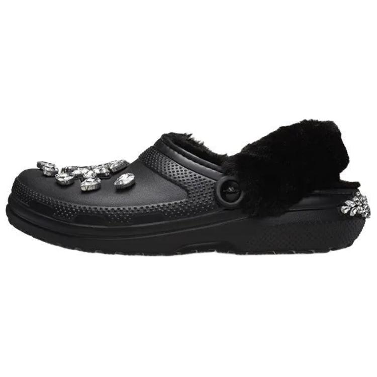 Классические Подкладные Сабо Simone Rocha Черные Женские Crocs