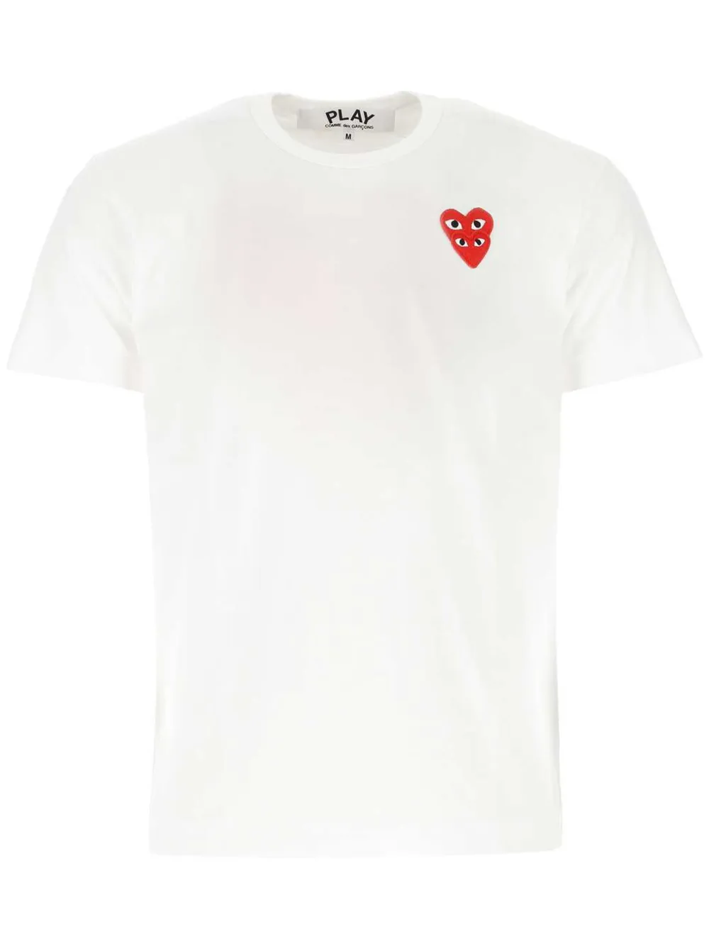

Футболка с логотипом Comme Des Garçons Play, белый