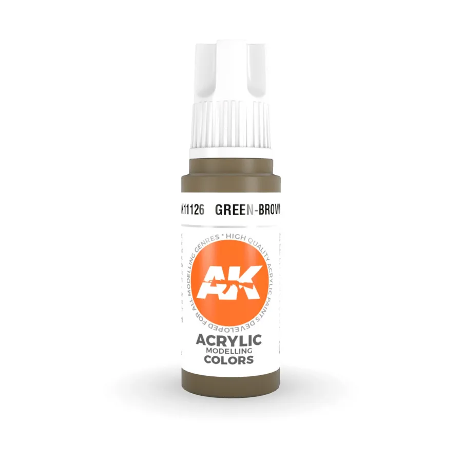 

Зелено-коричневый (17 мл), 3rd Gen Acrylic - Browns