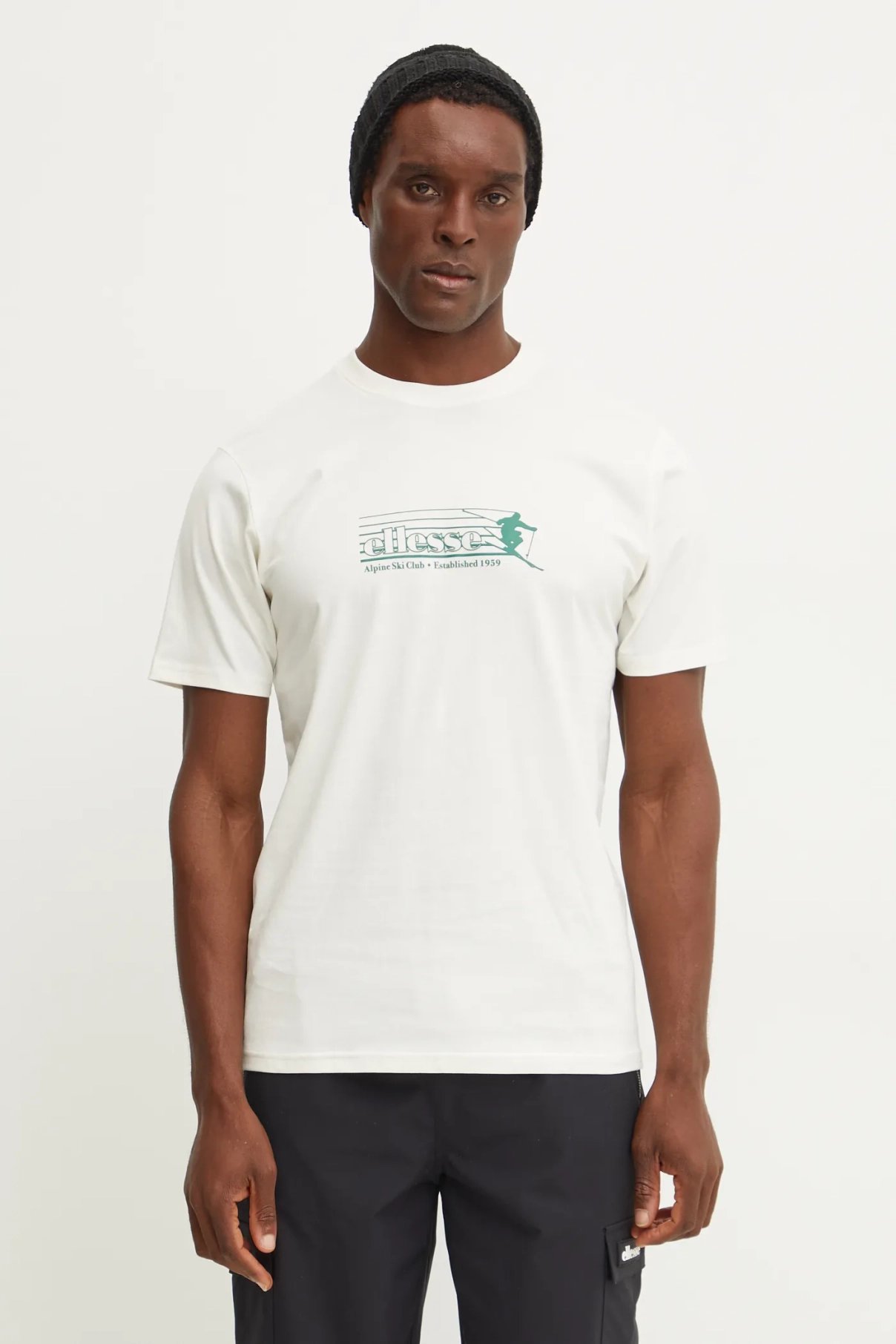 

WINTEROS хлопковая футболка Ellesse, бежевый
