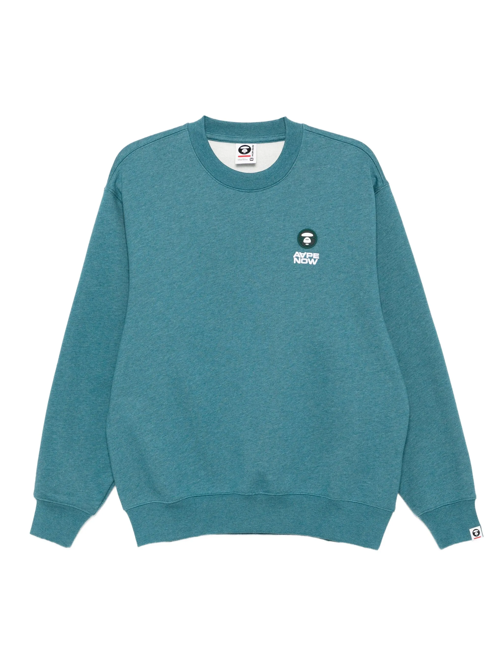 

Толстовка с логотипом Aape By A Bathing Ape, зеленый