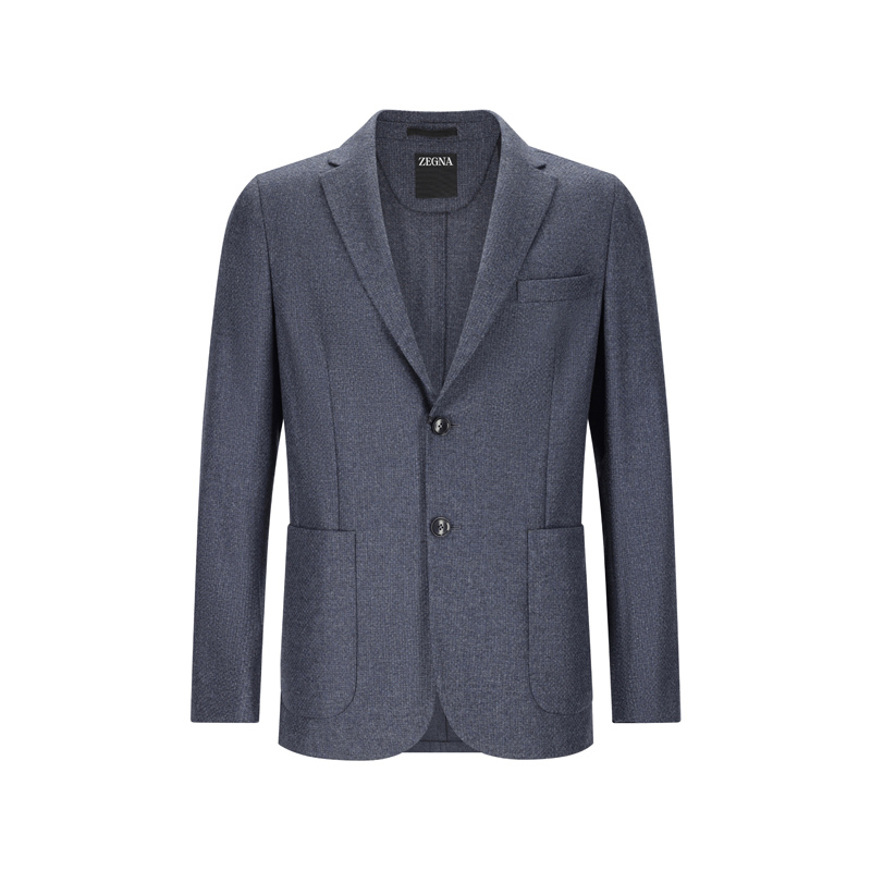 

Ermenegildo Zegna Костюм деловой мужской серо-голубой микс