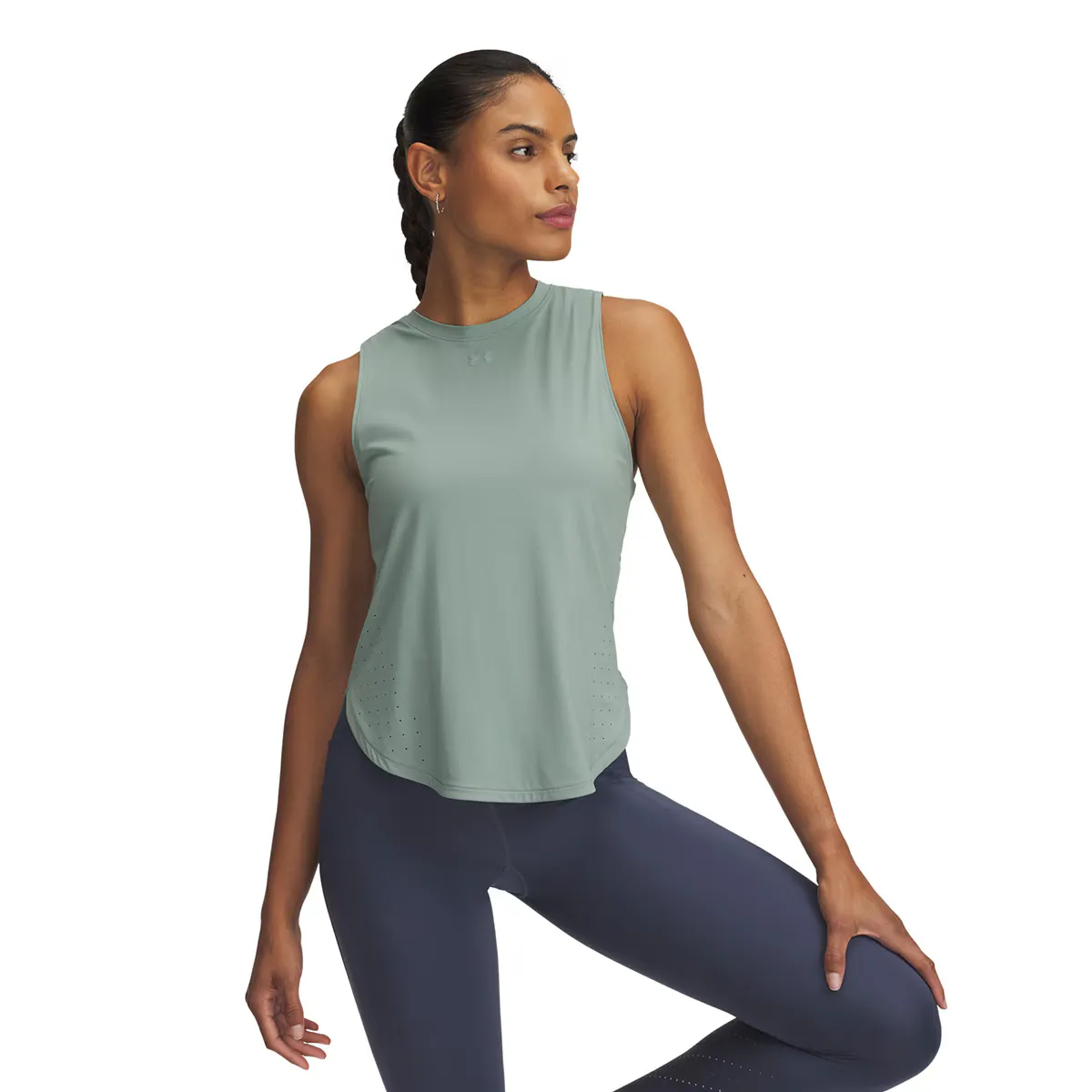 

Женская майка Under Armour UA Launch Elite, зеленый