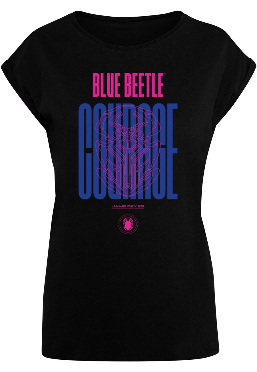 

Футболка ABSOLUTE CULT Shirt Blue Beetle - Courage, черный