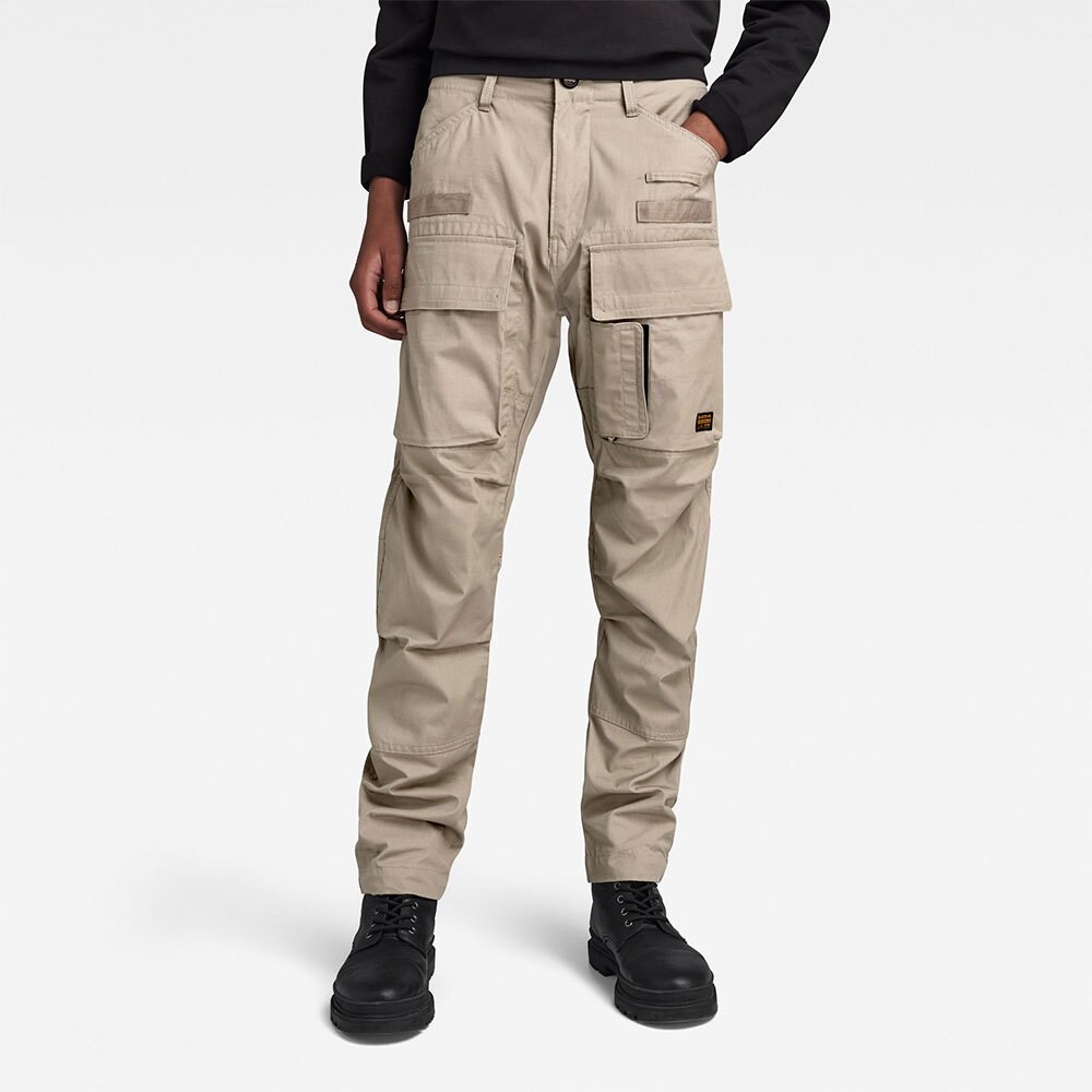 

Брюки G-Star 3D Regular Tapered Fit Cargo, бежевый