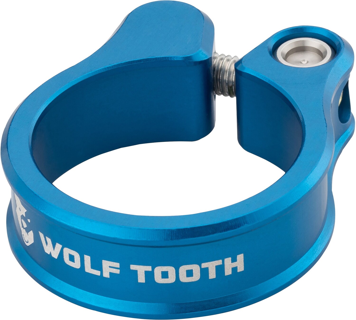 

Зажим подседельного штыря Wolf Tooth Components, синий