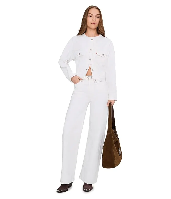Джинсы широкие Ribcage Wide Leg Belted Levi's Premium, Tooth Fairy — фото 2
