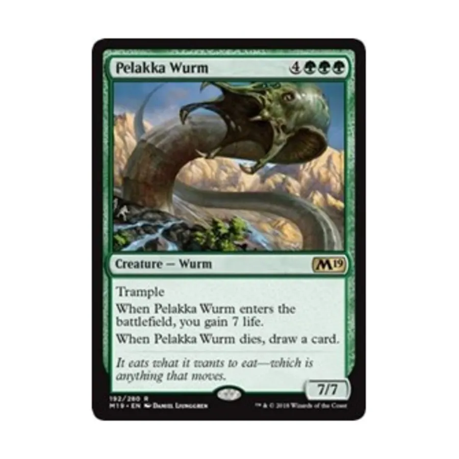 

CCG Пелакка Вурм (Ю), MTG - Core Set 2019