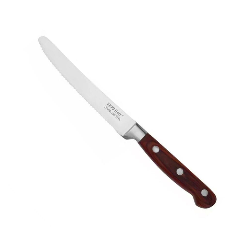 

Нож для томатов Kinghoff с зубчатым краем 35009