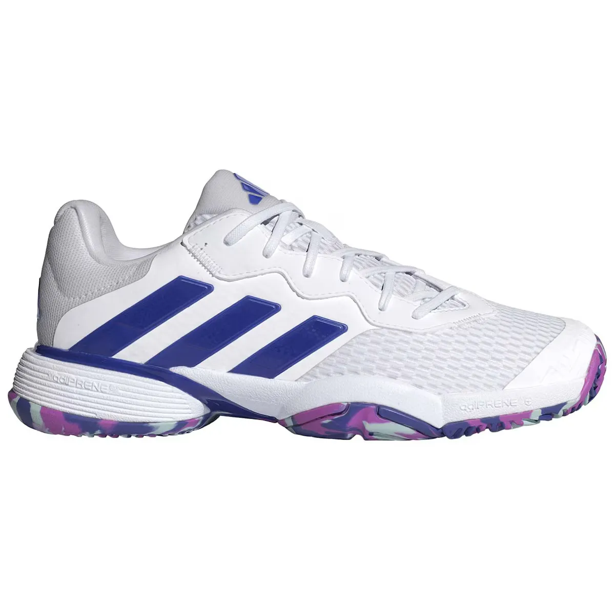 

Детские теннисные кроссовки Adidas Barricade, белый/фиолетовый