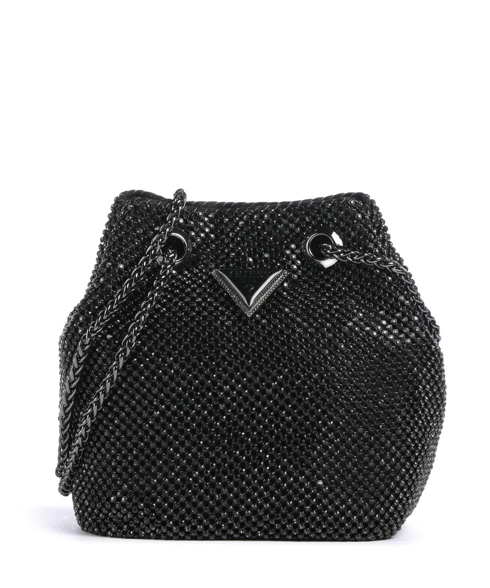 

Сумка через плечо zalina полиэстер, алюминий Guess, черный