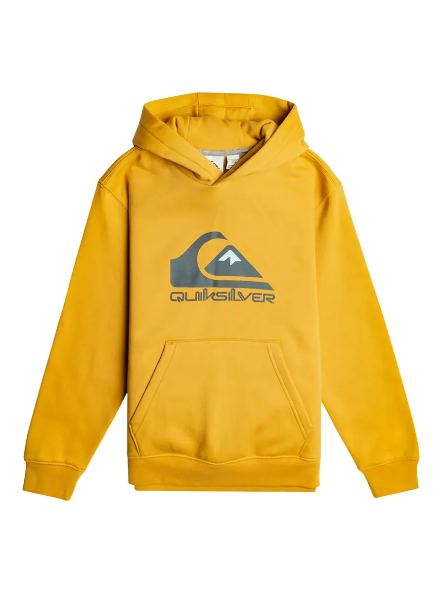 

Толстовка Quiksilver с капюшоном "Big Logo", цвет Mustard