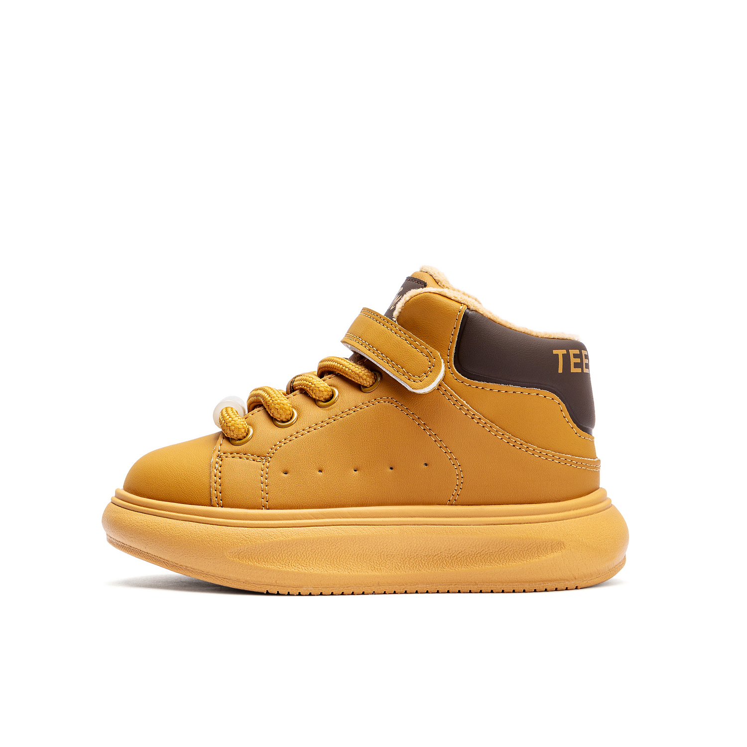 

Teenmix Детские повседневные кроссовки Anti Kick с легкой амортизацией и термоэффектом Gingerbread Brown