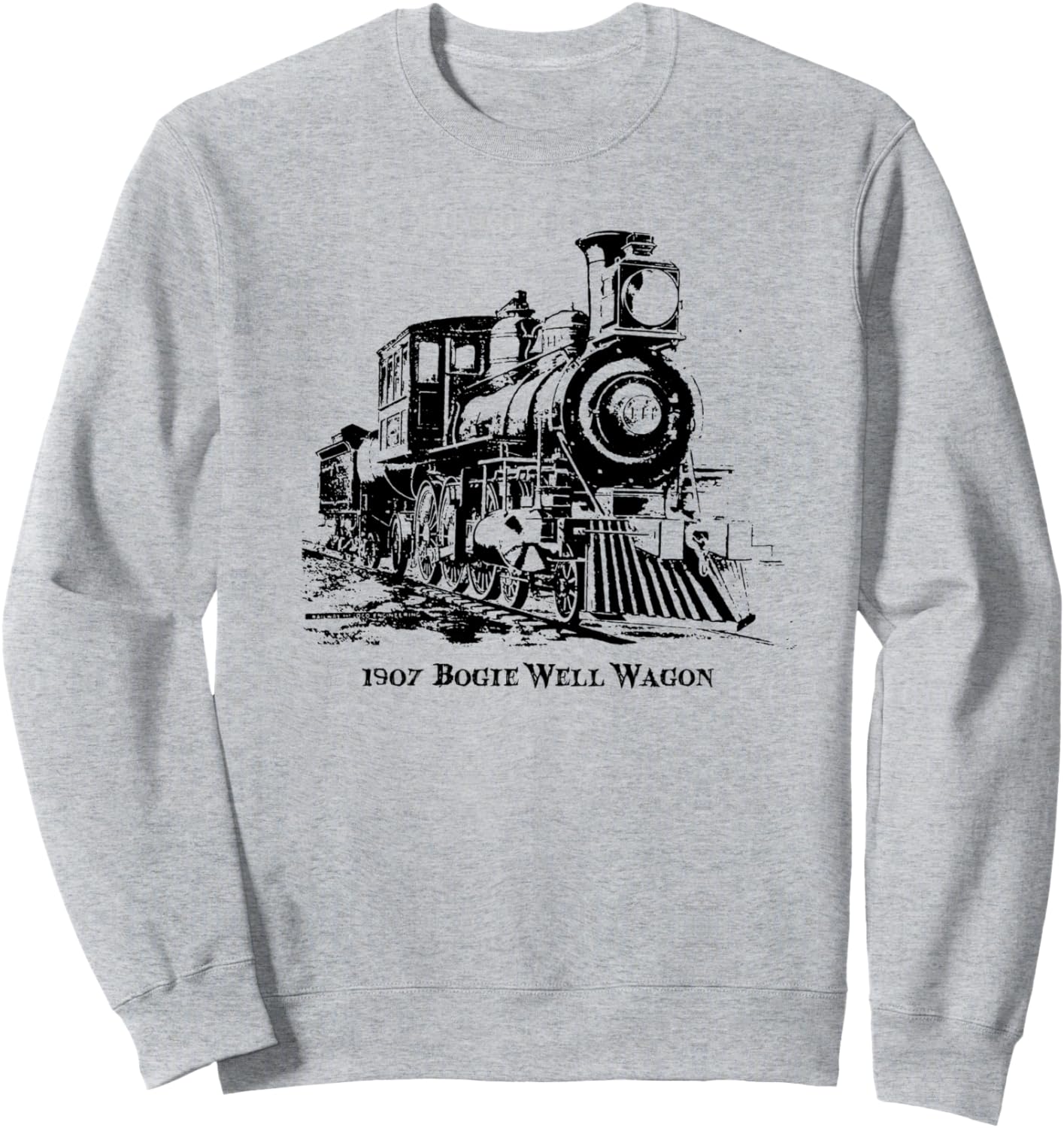 

Винтажная толстовка с изображением локомотива, вагона-тележки, 1907 года, серая Train, Railroad, Locomotive Vintage T-Shirt Scarebaby, Серый, Винтажная толстовка с изображением локомотива, вагона-тележки, 1907 года, серая Train, Railroad, Locomotive Vinta