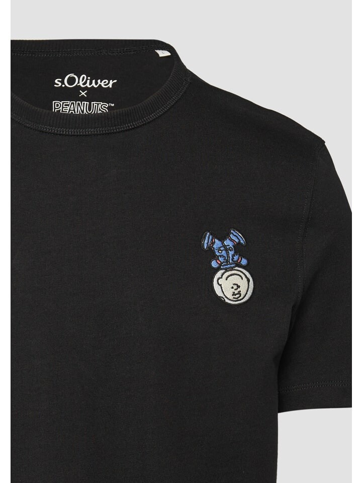 

Футболка s.Oliver T-Shirt kurzarm, черный