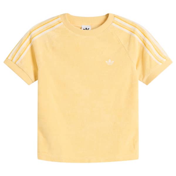 

Футболка из махрового полотенца Adidas, оранжевый tint