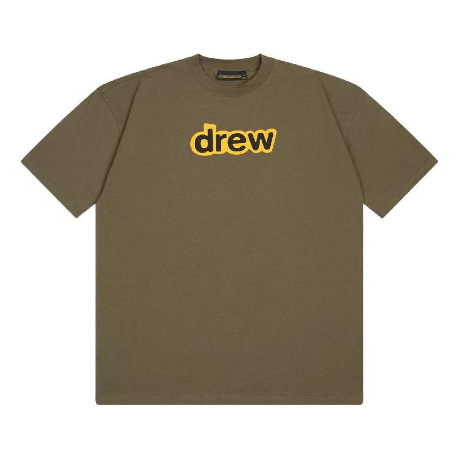 

Футболка Drew House Secret T-shirt 'Midnight Olive', оливкого-зеленый