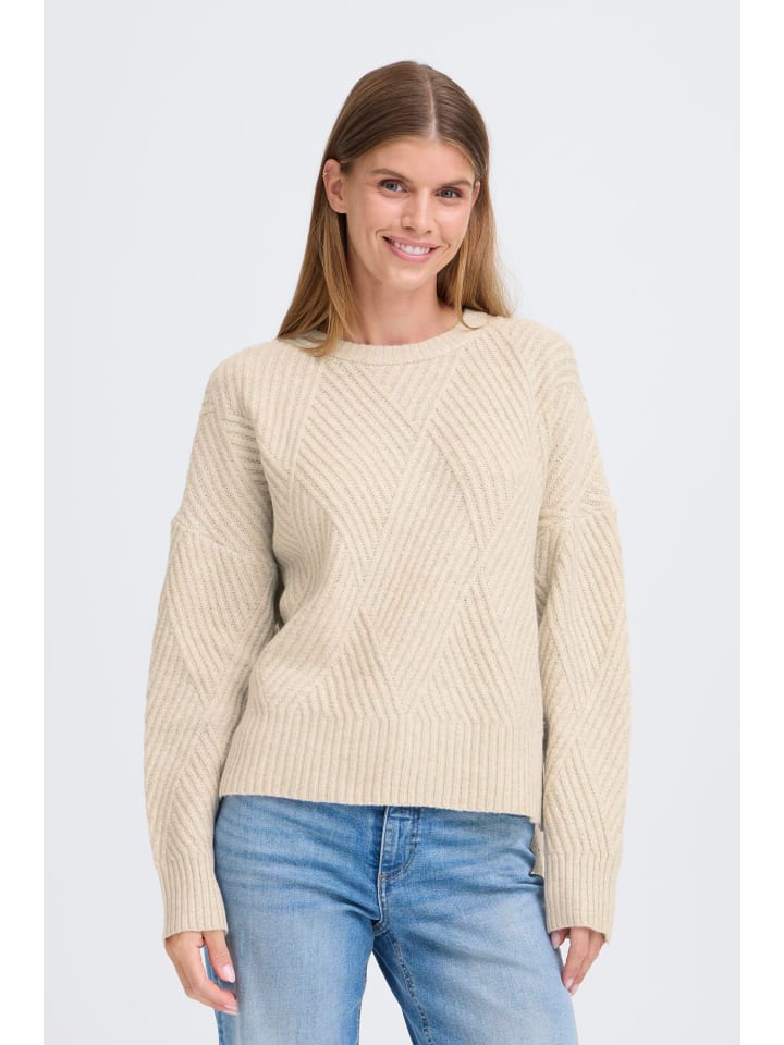 

Oxmo Вязаный свитер OXBomma натурального цвета