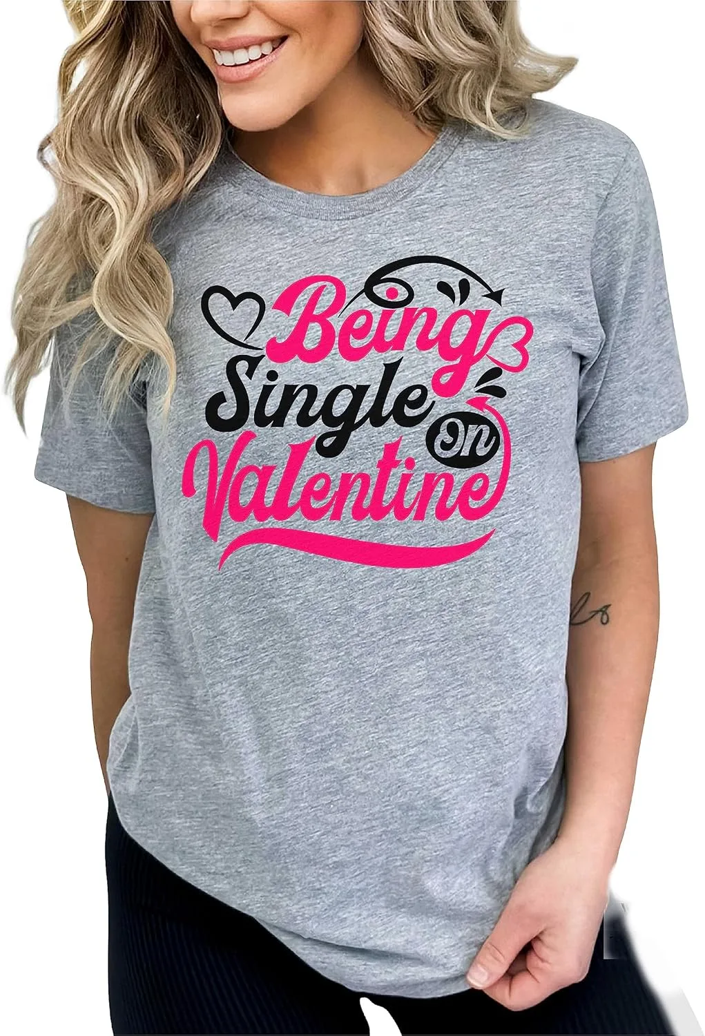 

Футболка Valentine's Day с принтом Love NACRE APPAREL