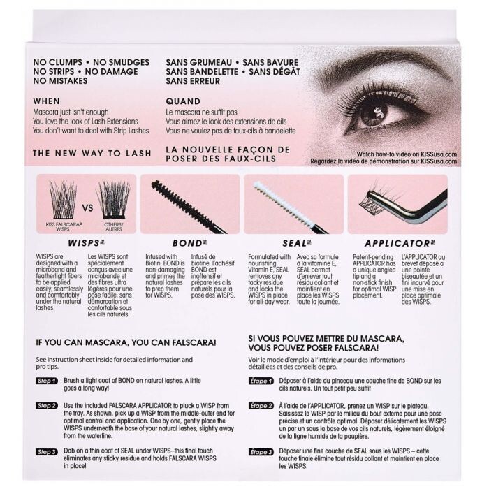

Набор косметики Falscara Eyelash Starter Kit Efecto Alargamiento Kiss, Multicolor