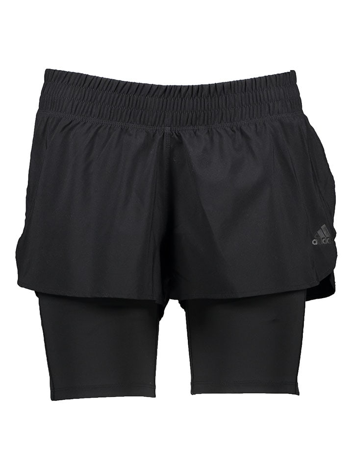 

Тканевые шорты Adidas, черный