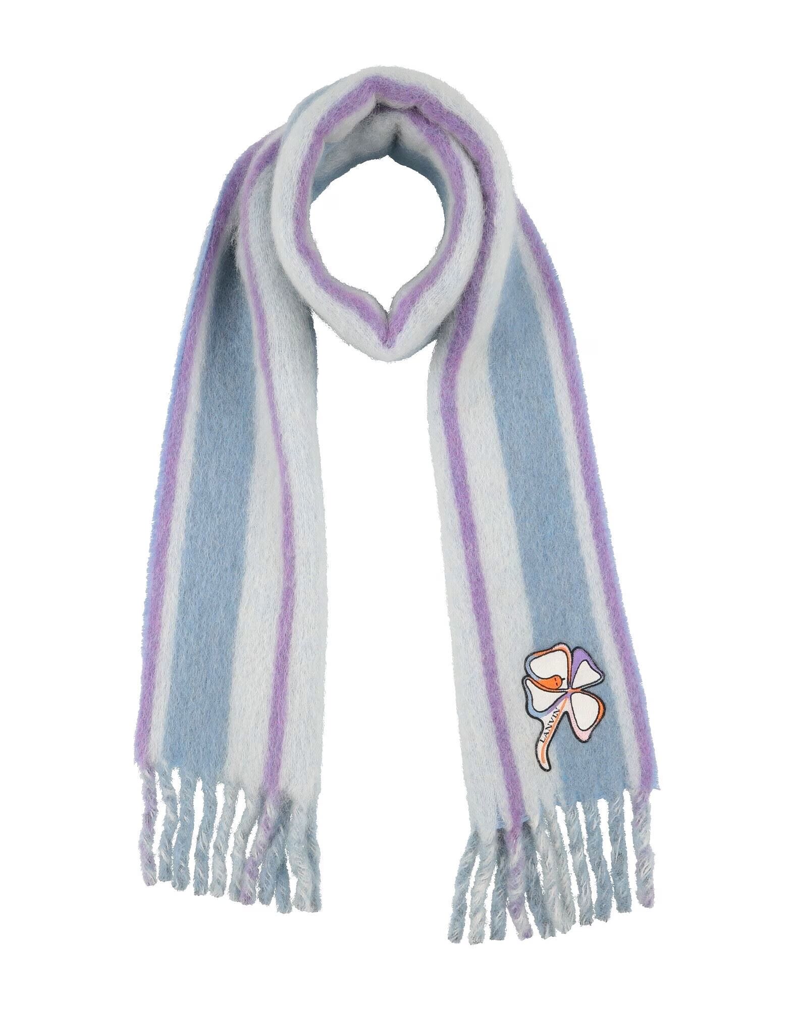

Шарф Lanvin, светло-голубой
