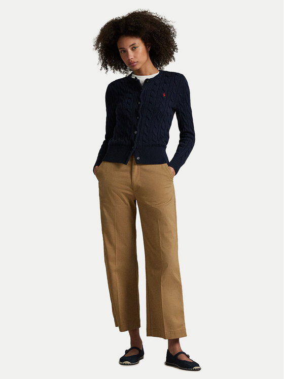Широкие брюки 211873988001 Polo Ralph Lauren, бежевый — фото 2
