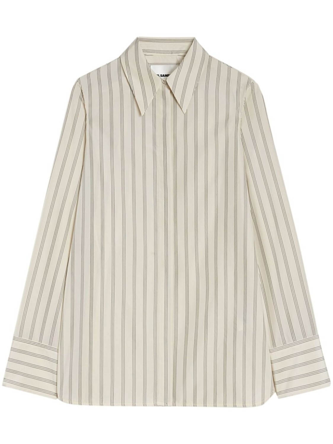 

Jil Sander рубашка в полоску, нейтральный