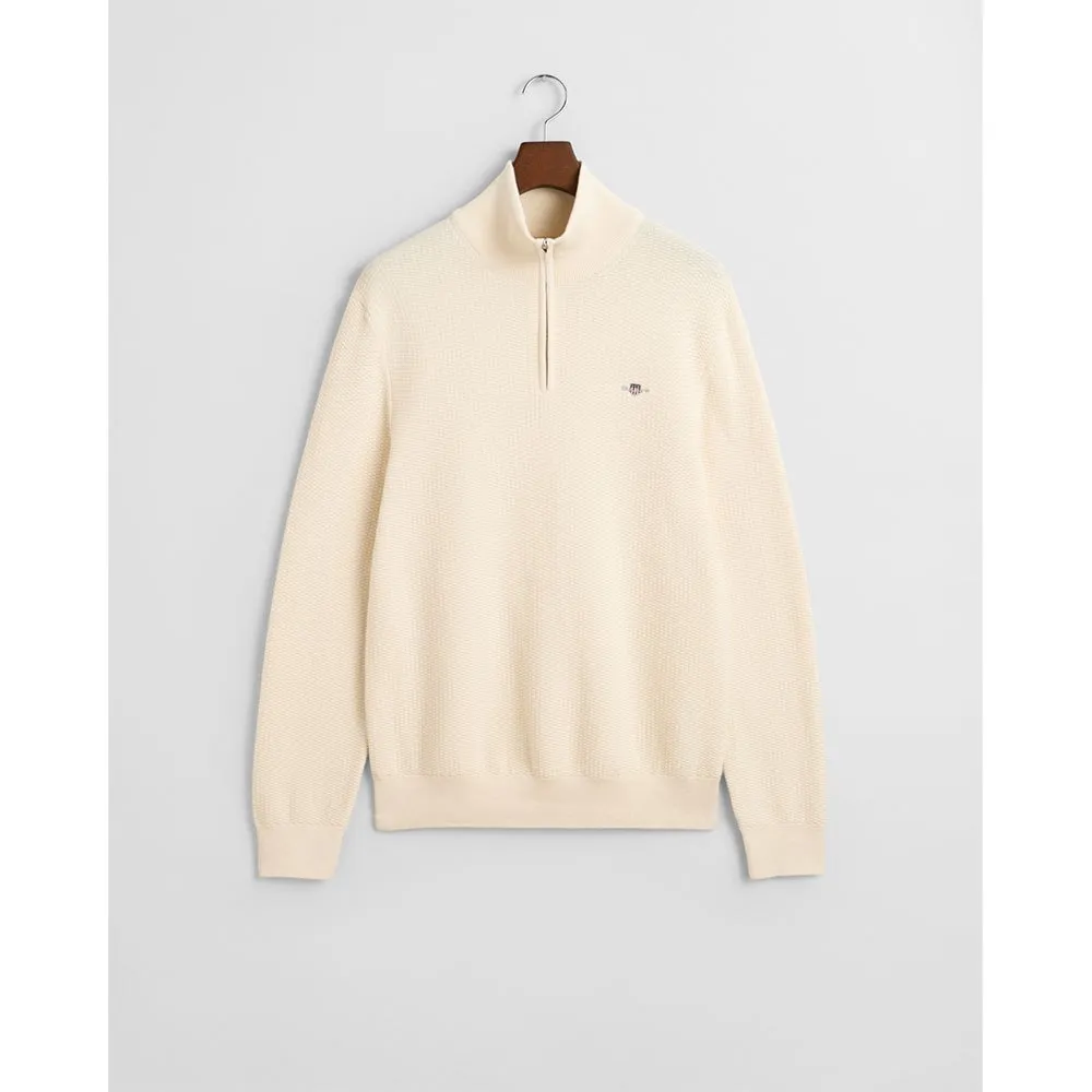 

Свитер Gant 8030211 half zip, бежевый