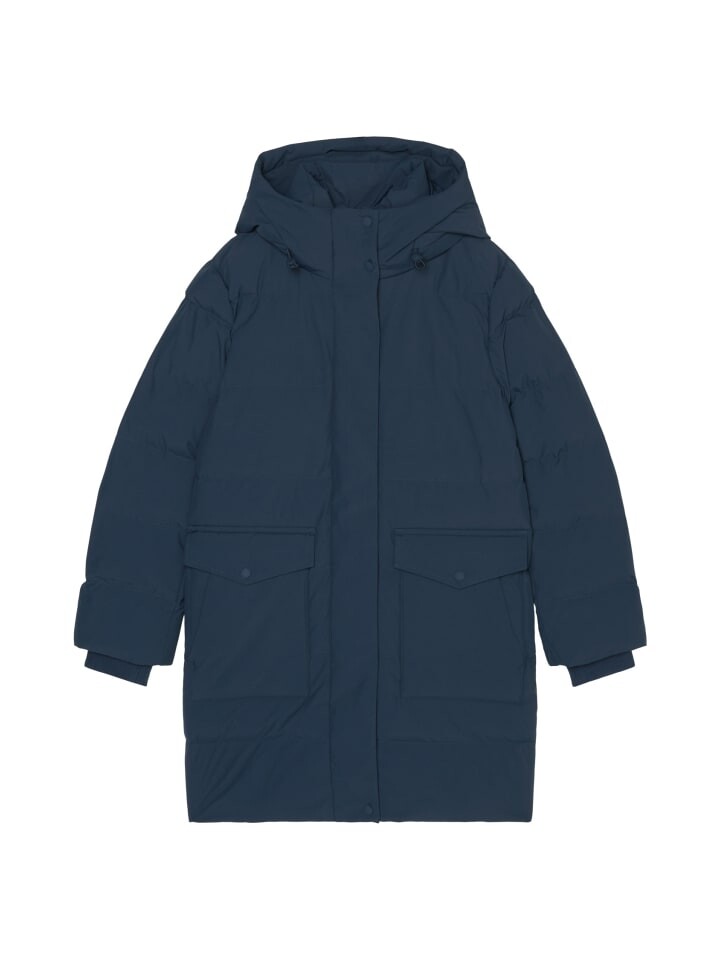 

Пуховик Marc O'Polo DENIM regular, цвет navy teal