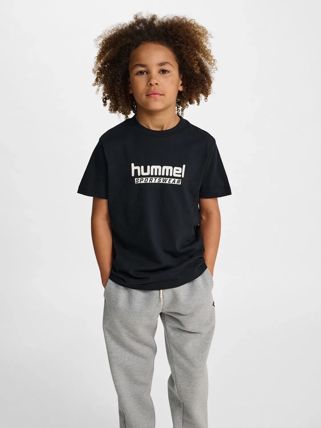Футболка хлопковая Hummel, черный