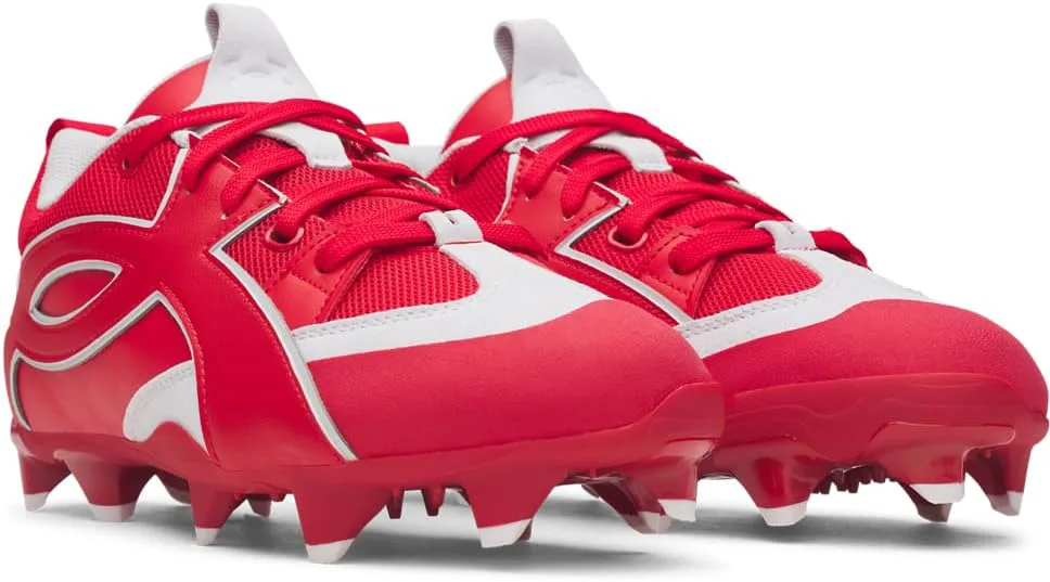 Бейсбольные бутсы Yard Icon TPU Under Armour, красный — фото 2