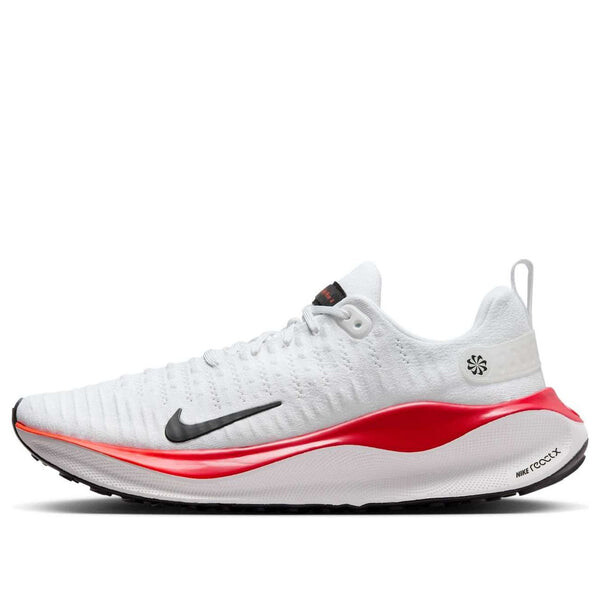 

Кроссовки reactx infinity run 4 'white black bright crimson' Nike, белый