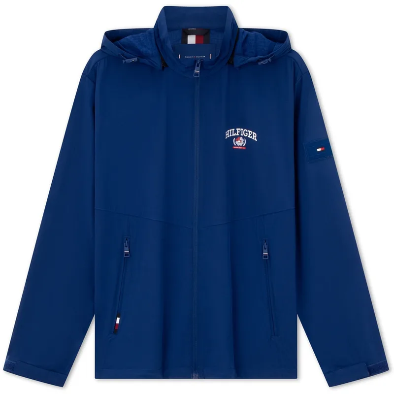 Куртка мужская с капюшоном Tommy Hilfiger, темно-синий C5J