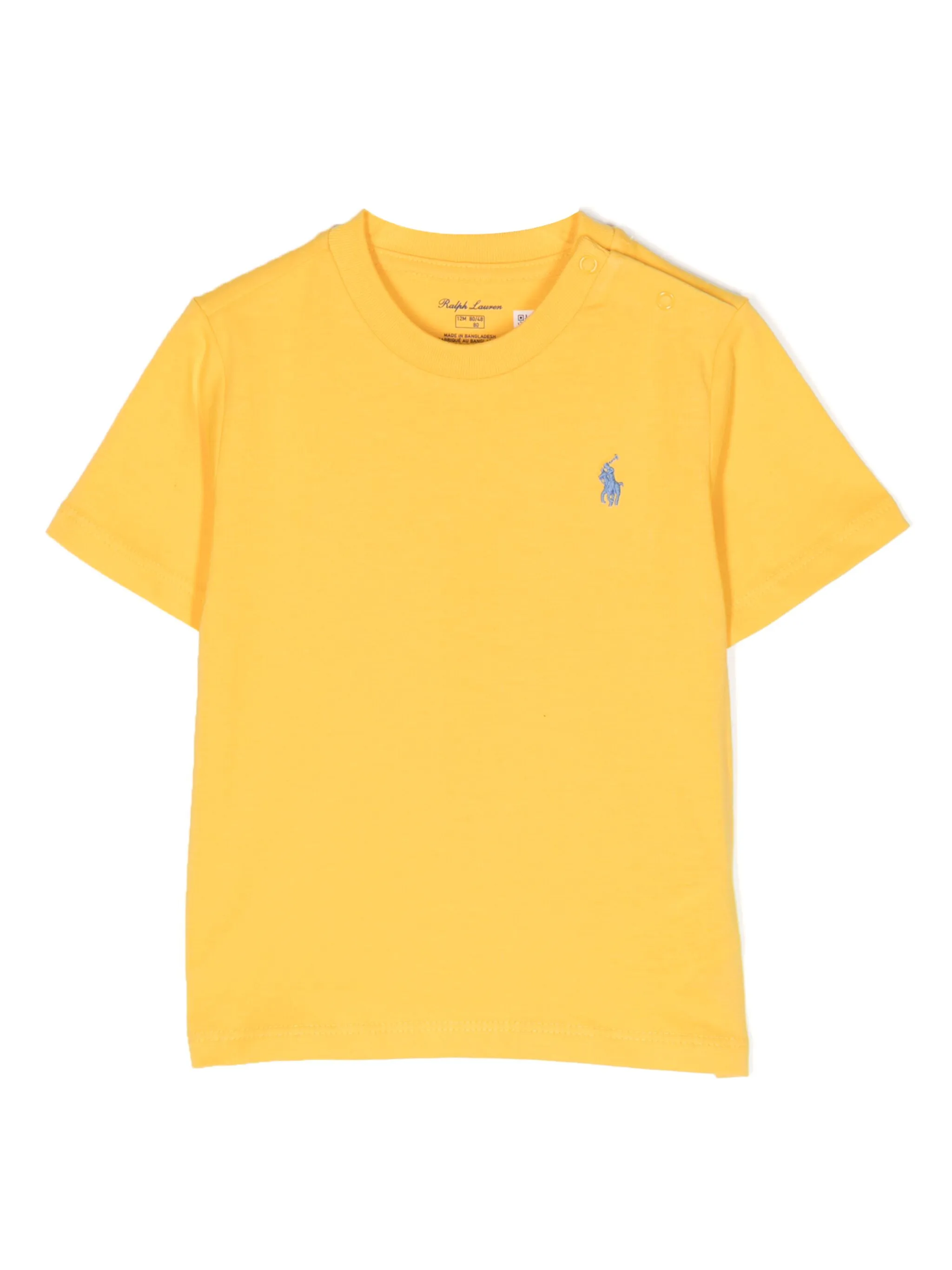 

Футболка Polo Pony Polo Ralph Lauren Kids, желтый