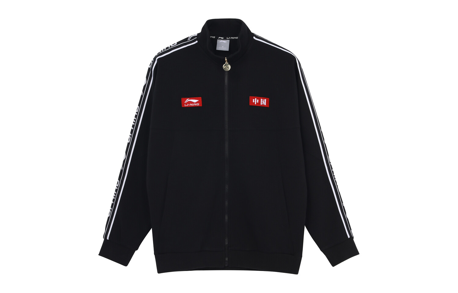 

Куртка мужская черная Lining, черный