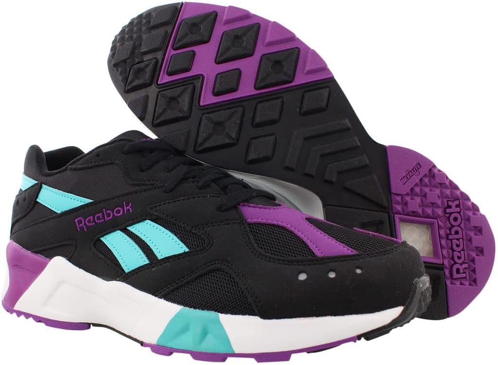 Кроссовки мужские Reebok Aztrek (Skull Grey/White/Digital) CN7473, белый/черный/серый/бирюзовый — фото 2