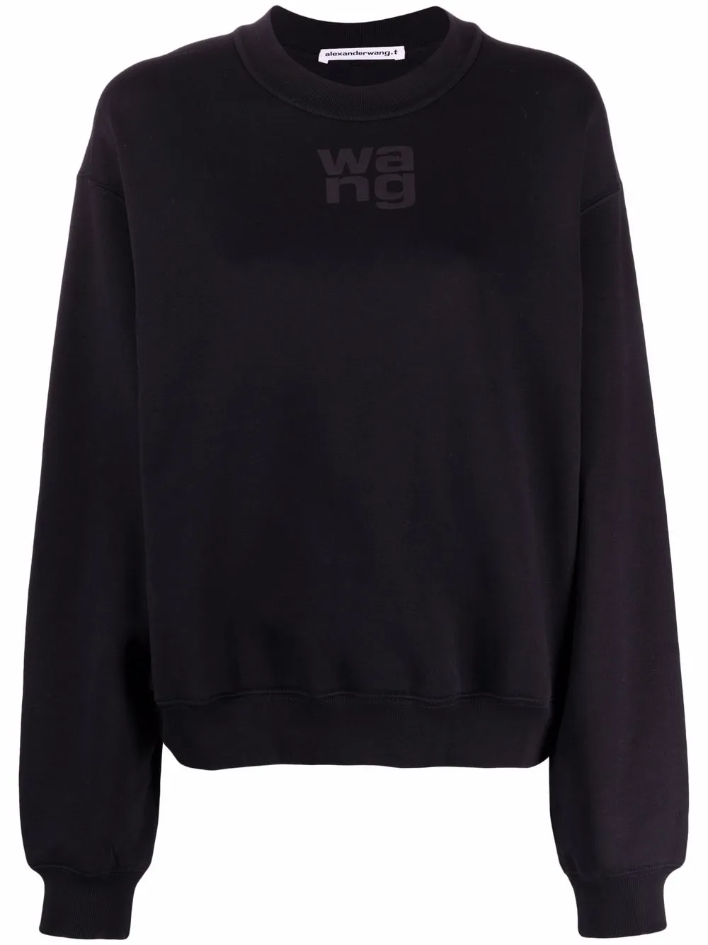 

Толстовка с логотипом Alexander Wang, черный