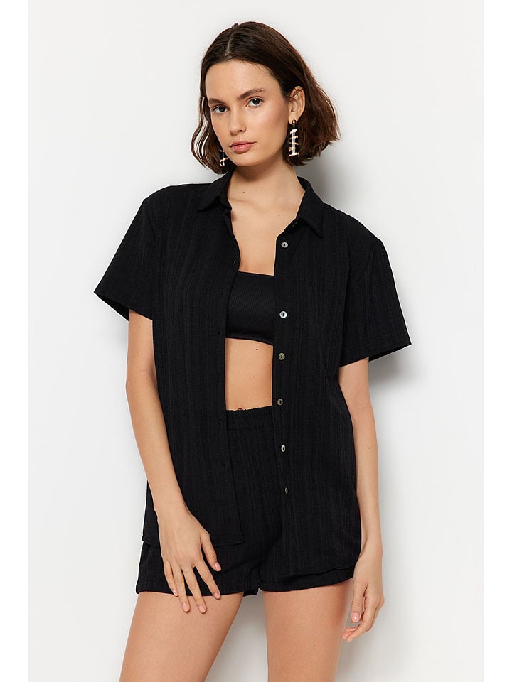 

Рубашка trendyol, черный