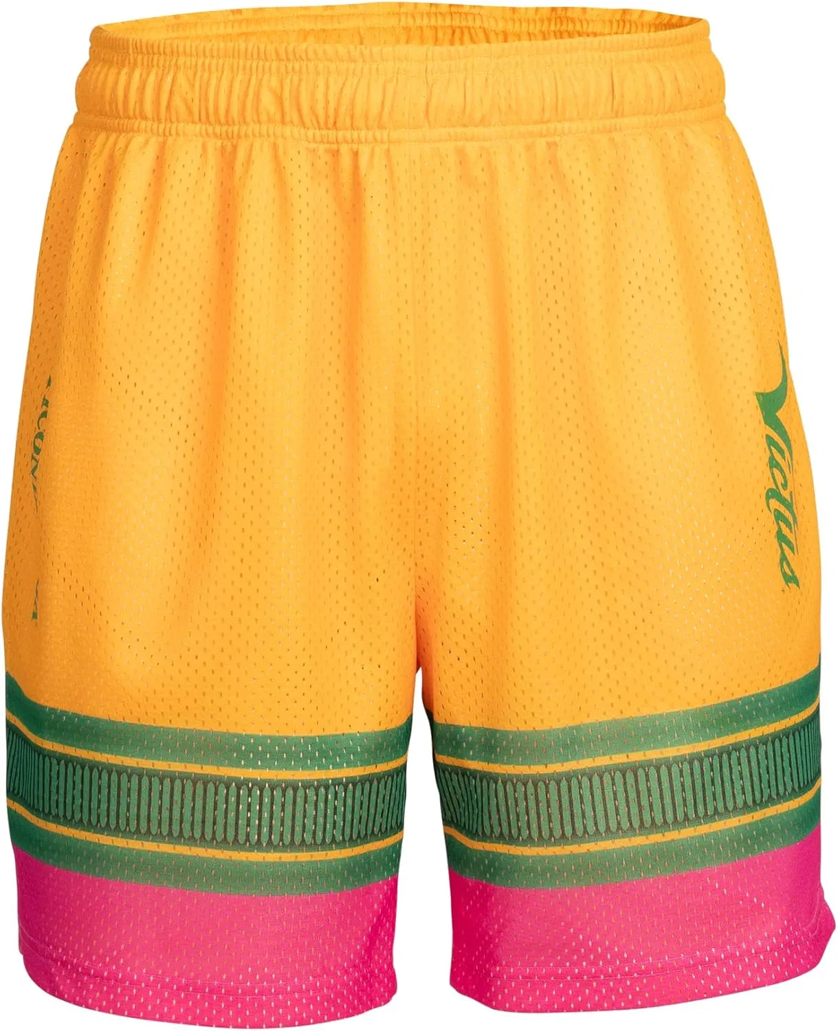 Детские шорты унисекс Victus в сетку Victus, Yellow Pencil