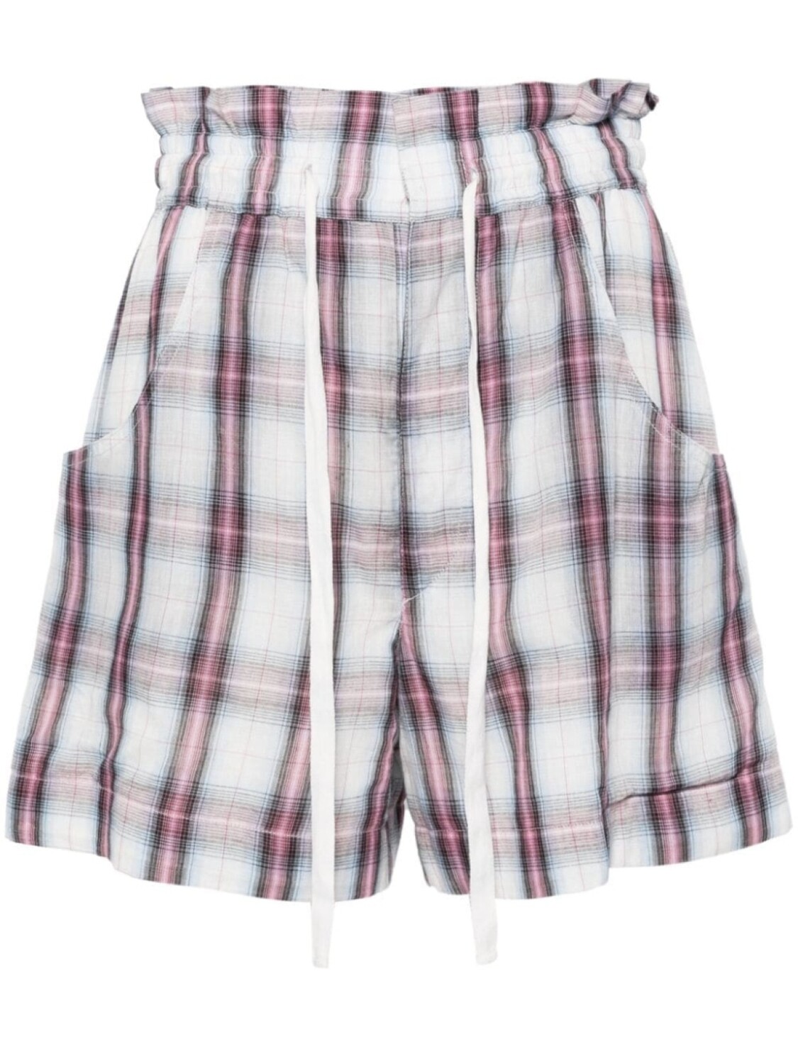 

Шорты Beatia в клетку MARANT ÉTOILE, белый