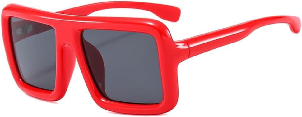 

Солнцезащитные очки в стиле панк для женщин и мужчин, с большой оправой, солнцезащитные очки для женщин в стиле стимпанк, очки с защитой от УФ-излучения UV400 LANGSER, 6