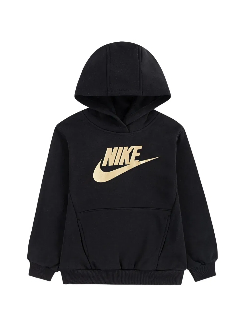 Спортивный костюм с капюшоном и логотипом Nike Kids, черный — фото 3