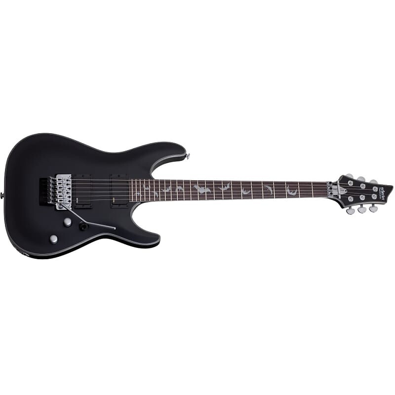 

Электрогитара Schecter Damien Platinum-6 FR Satin Black SBK NEW Guitar + Free Gig Bag Floyd EMG Platinum Active