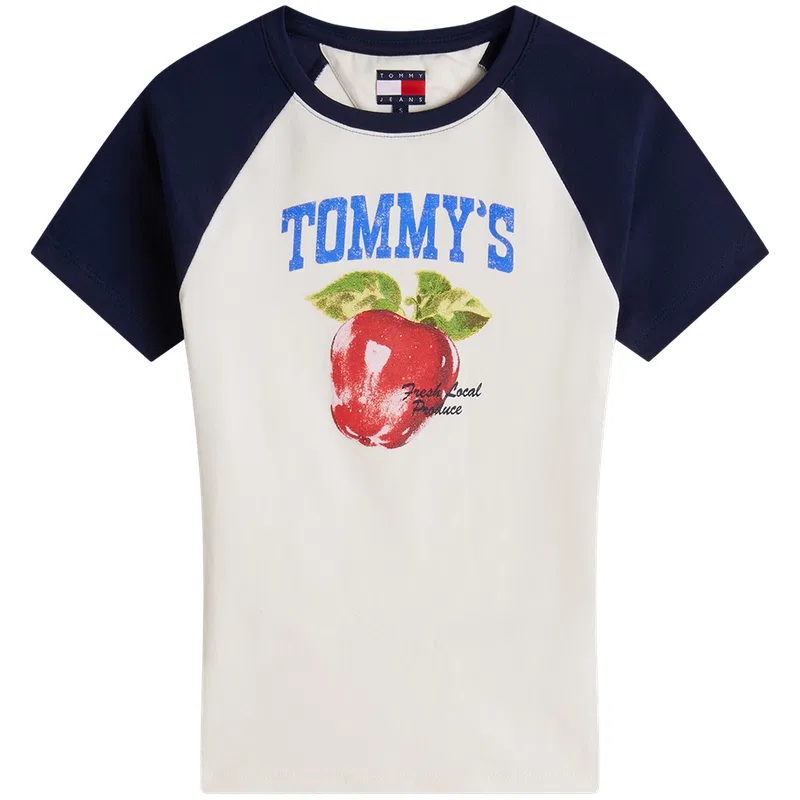Футболка с круглым вырезом Tommy Hilfiger унисекс черный — фото 4