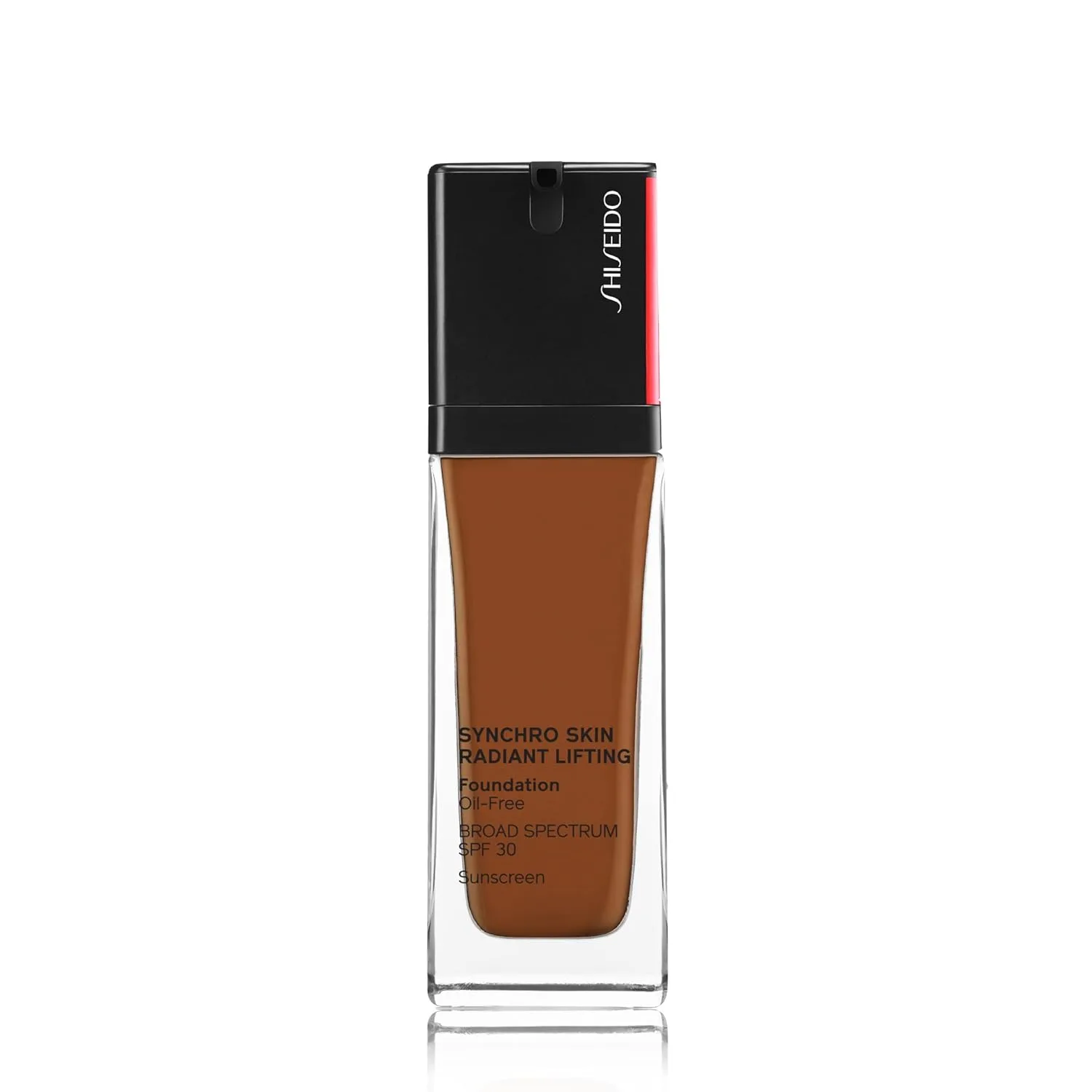 Shiseido Synchro Skin Radiant Lifting Foundation SPF 30, 530 Henna, 30 мл, среднее и полное покрытие, 24-часовая гидратация, 530 - Henna
