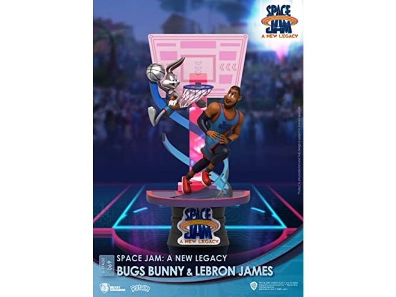 

Рисунок Dstage Space Jam 2 Bugs Bunny And Lebron James Diorama Inna marka
